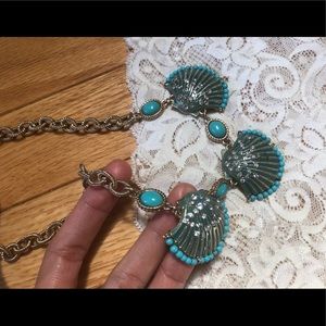 Shells necklace beautiful and Like new condition,